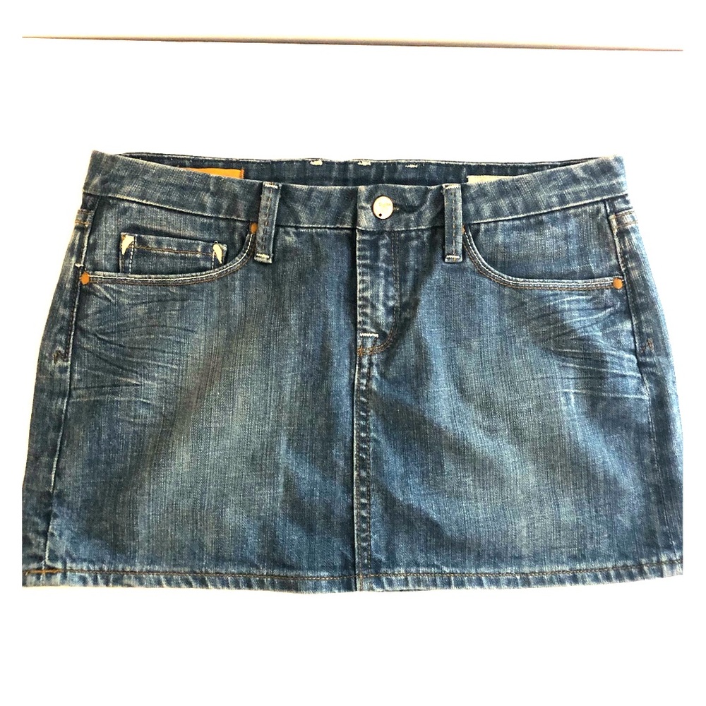 Vigoss Studio Victoria Stretch Jean Skirt W30